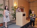 Laura Rodriguez, our Immediate Past Chapter President, thanks Donna Delpier, Outgoing President for her term and welcomes Staci Blunt, our new Chapter President